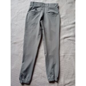 Russell Youth Size Large Gray Baseball Pants